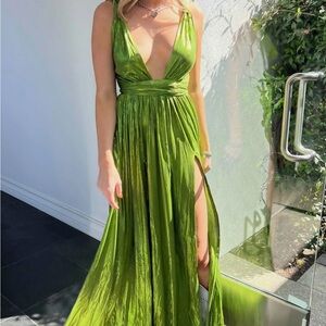 Luxxel Green Maxi Dress
